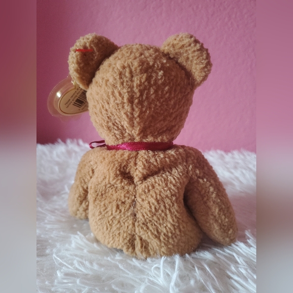 Ty Beanie Babies Curly The Bear 1996 - Picture 3 of 7